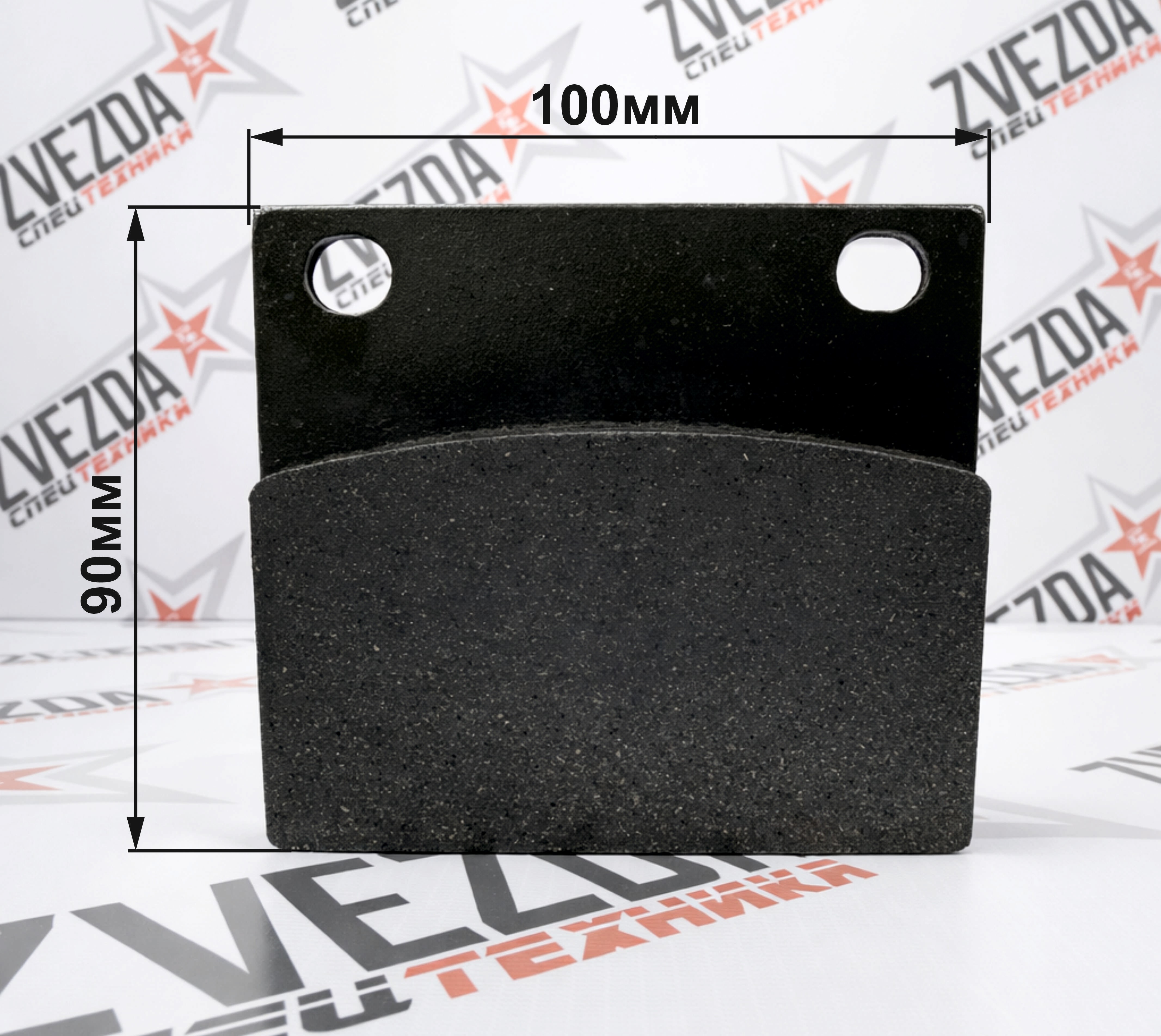 Колодка тормозная  10х9