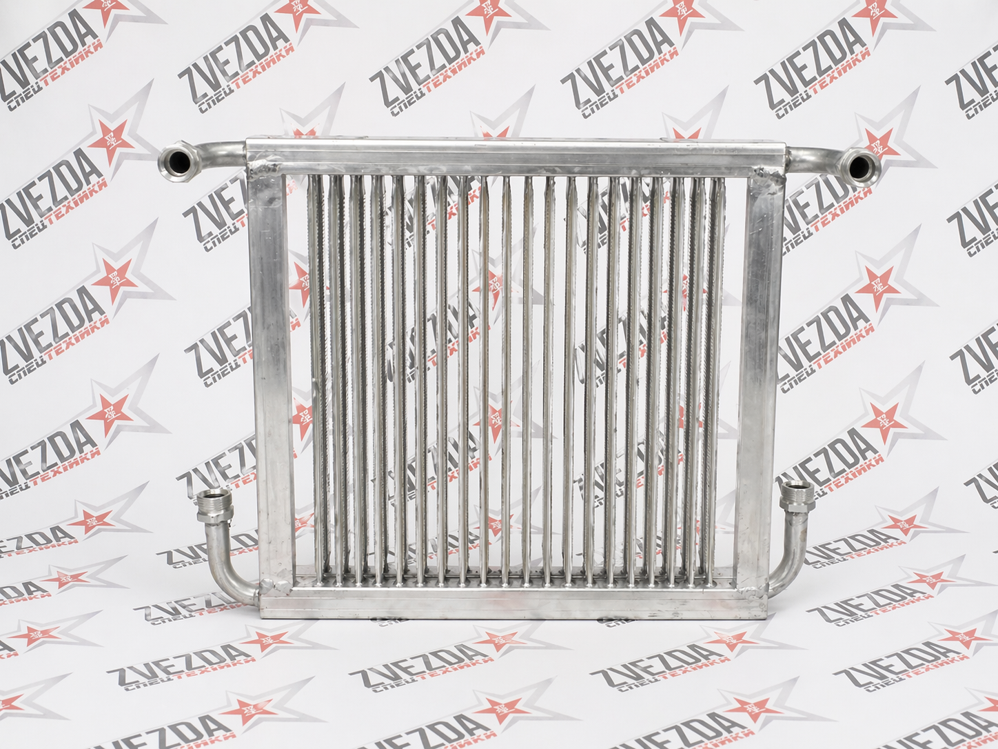 Радиатор масляный (гидравлика и акпп) 560*490 (выходы M36*2)